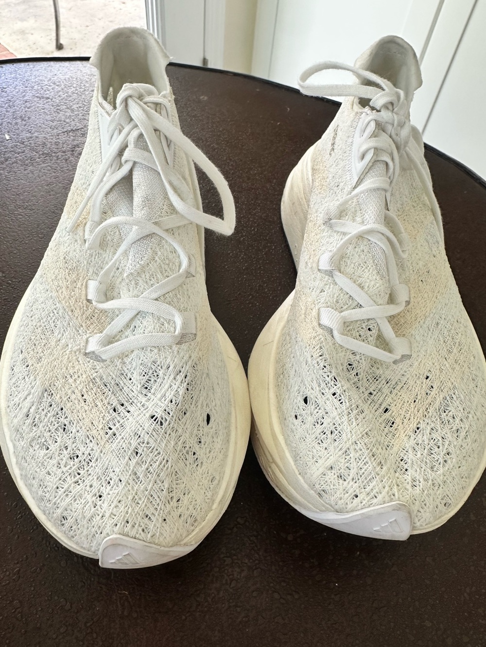Adidas Adizero Prime X 2.0 Strung "Non-Dyed" White - Men's 7 / Women's 8.5 - Lik